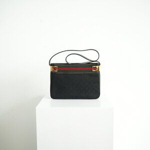 Gucci Sherry Line Shoulder Bag Black